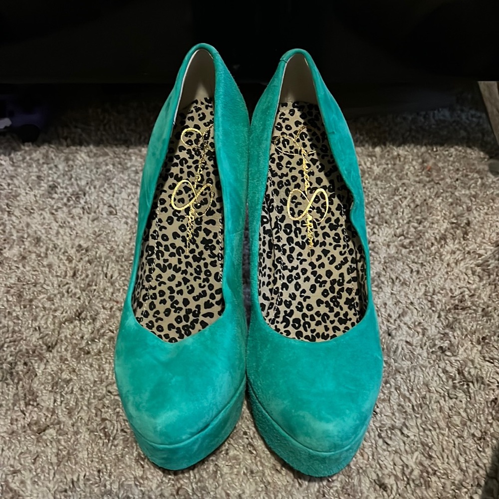 Women’s Mint Green Platform Heels